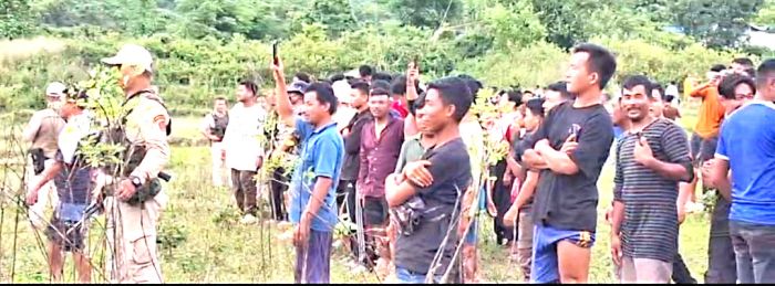 Leitanpokpi tense after Kukis obstruct Meetei farmers