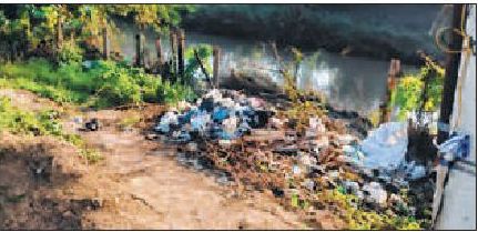 For many, riverbanks are waste disposal sites