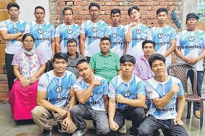 Arm-Sport Assn team leave Imphal for National C'ship