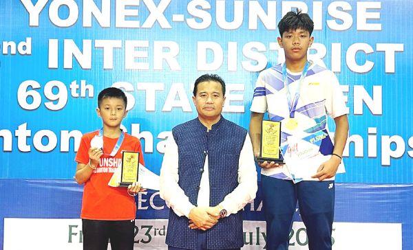 Leonie, Hemam, Yangba, Archana, Rashithoi claim top honours at State Junior Badminton Cship 2025
