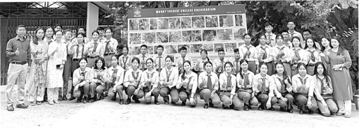 Mount Everest College unveils orchidarium