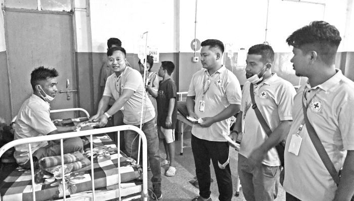 Medical items provided to IDP patients