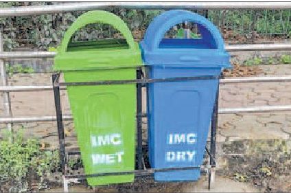 IMC installs bins to tackle littering around Kangla