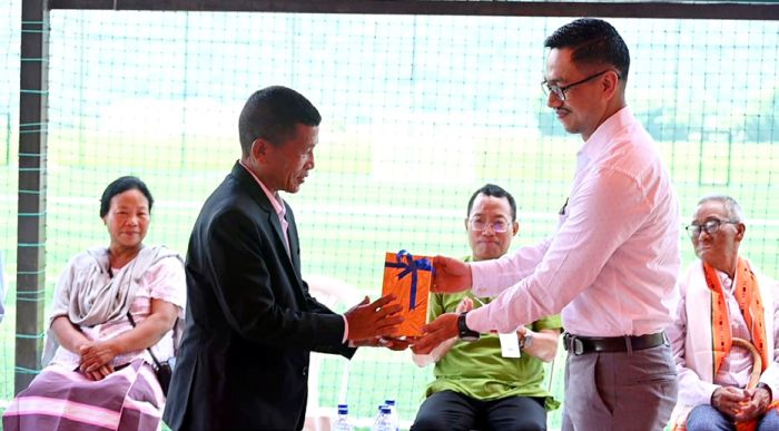 First-ever artificial turf ground inaugurated in Khoupum