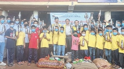 Lions Club of Imphal reaches out to destitute children