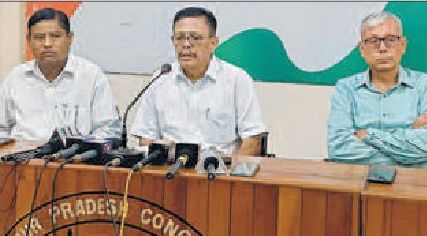 Biren trying to blame previous Govts for his failure: MPCC