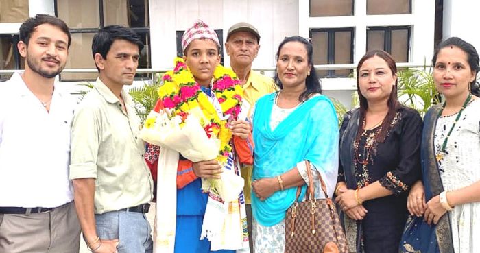 Pratik Dahal wins bronze at South Asian Youth C'ship
