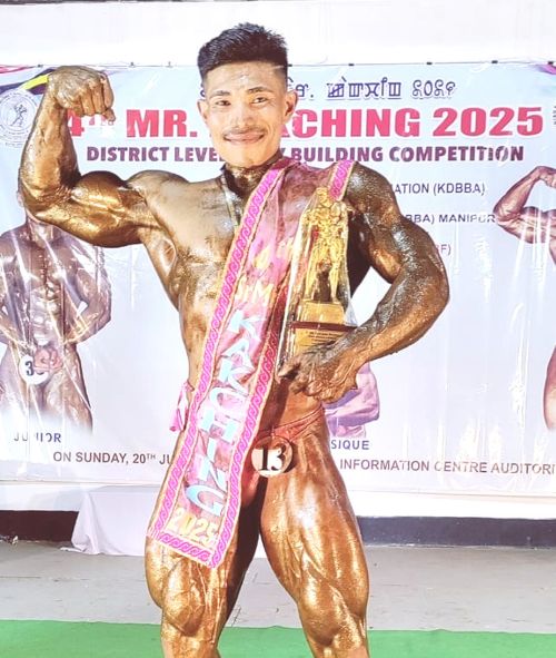 M Robart crowned Mr Kakching 2025