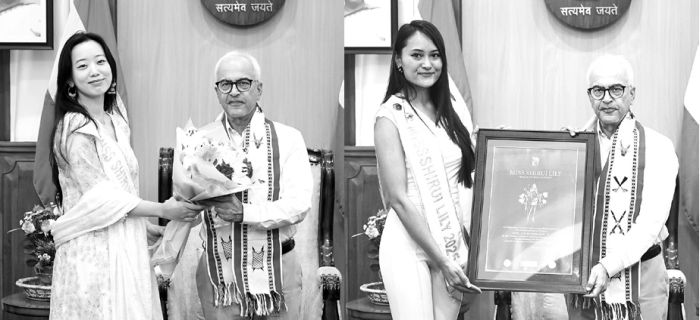Miss Shirui pageant winners call on Governor