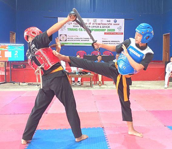 29 gold medals decided on day-3 of thang-ta tourney