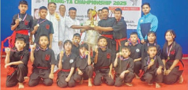 PAHULASI emerge team champions of 34th State Sub-junior and Senior Thang-Ta Championship 2025