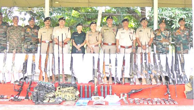 Ops in valley: 86 firearms, 974 rounds recovered