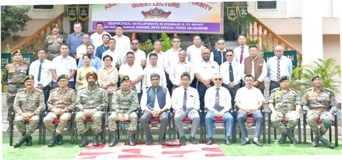 Assam Rifles hosts interaction at MU