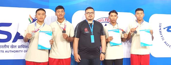 Manipur settle for bronze in 4x200m relay at Junior Nationals
