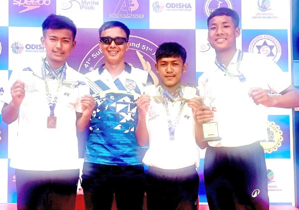 Manipur finish runners-up at Aquatic Nationals