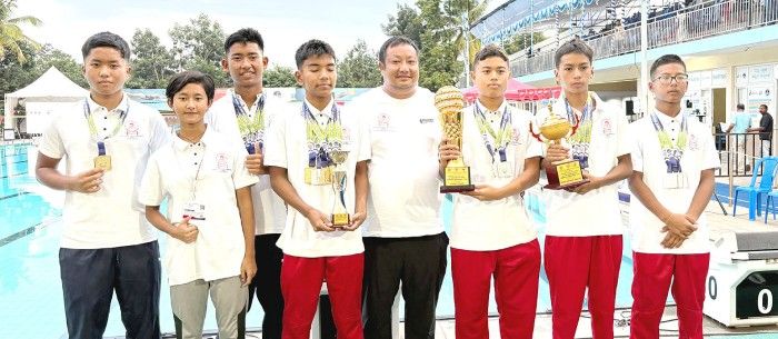 Athoiba's record swim powers Manipur to boys' team crown at Junior Nationals