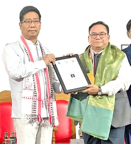 Dr Dhabali honoured with Life-Time Award