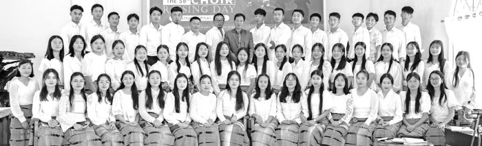 Hymn competition marks HBC choir raising day