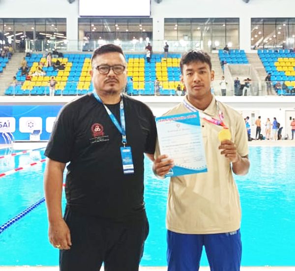 Lanchenba claims fifth gold, smashes third national record at Jr Nationals