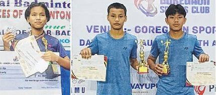 MSBA lauds Yangba and Yaiphaba on securing back to back U-13 boys doubles titles
