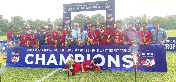 Manipur drub West Bengal 3-0 to clinch Junior Boys' NFC title