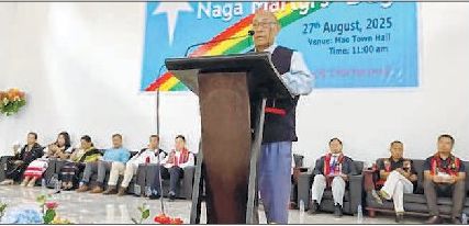 78th Naga Martyrs Day of 'No Tax Campaign' observed at Mao