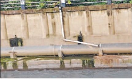 Nambul: River of filth and excreta of pigs