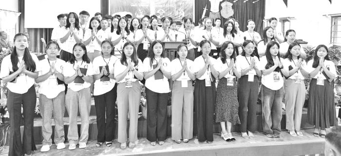 Poumai church organises Bible camp