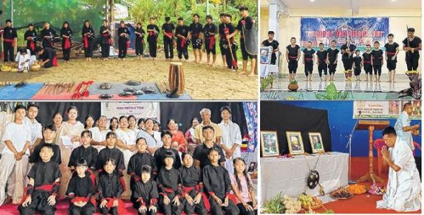 Thang-Ta institutes pay homage to State heroes on Patriots' Day