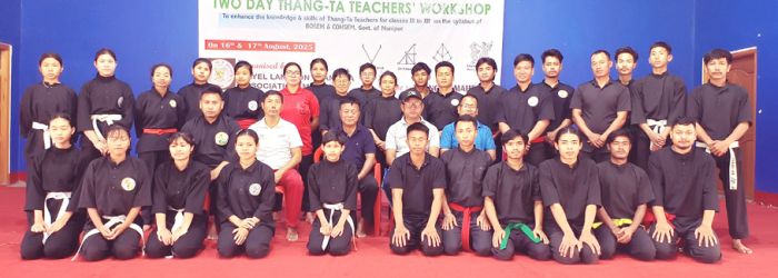 Two-Day Thang-Ta Teachers' Workshop 2025 concludes