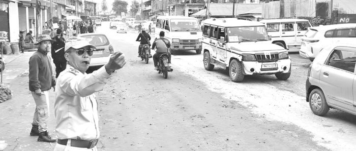Ukhrul police launch traffic management drive