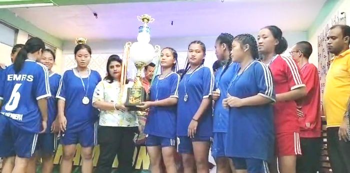 EMRS girls shine as runners-up in CBSE U-19 football tourney