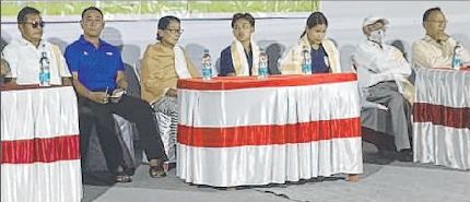 UPAA felicitates India U-20 football stars Thokcom Remi, Chingakham Alina