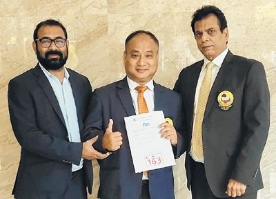 Kyoshi Mutum Bankim becomes 'Grade A Int'l Kata Judge'