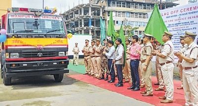New fleet added to Manipur Fire Service