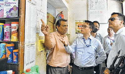 Special drive carried out to check revised GST