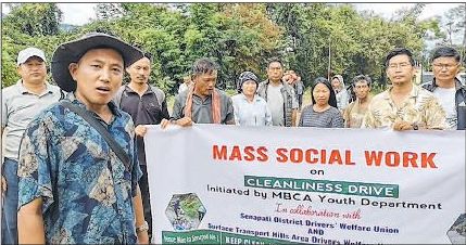 Mass social work drive clears National Highway-2 for safer travel