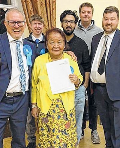 Khumi Burton elected Cheshire Councillor in UK