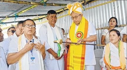 Langban Heisoi Tamba Ritual observed at Lengondabi Pat to honour martyrs of Manipur