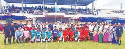 Thoubal district script history by hosting first District Olympic Games