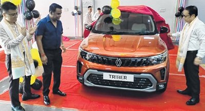 Upgraded Renault Triber, New Kiger launched in city