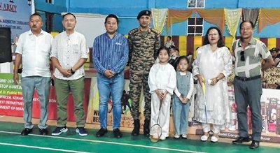 Lt Col Robert Memorial Badminton Tournament-2025 commences in Senapati