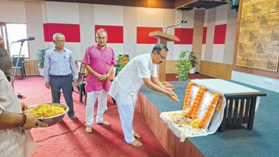 Shradhanjali for RSS senior members held at Konjeng Leikai