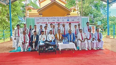 36th State Junior Thang-Ta Championship begins at Heirok
