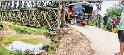 UNYPO urges caution over incomplete bailey bridge at Kakching