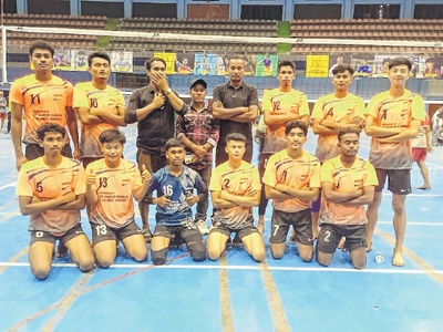 State Level Volleyball Tournament : AMIMYDO win senior men
