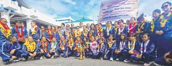 37th National Yogasana C'ship winners return to rousing reception