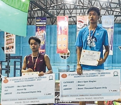 4th Lt Col Robert TA Memorial badminton tourney concludes