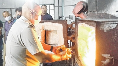 332.8 Kgs of drugs disposed