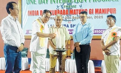 Interaction programme on 'Manipur after merger with India' held